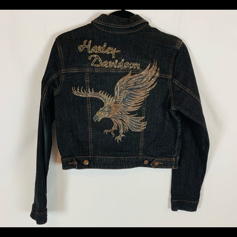 Vintage Harley-Davidson Black Jacket